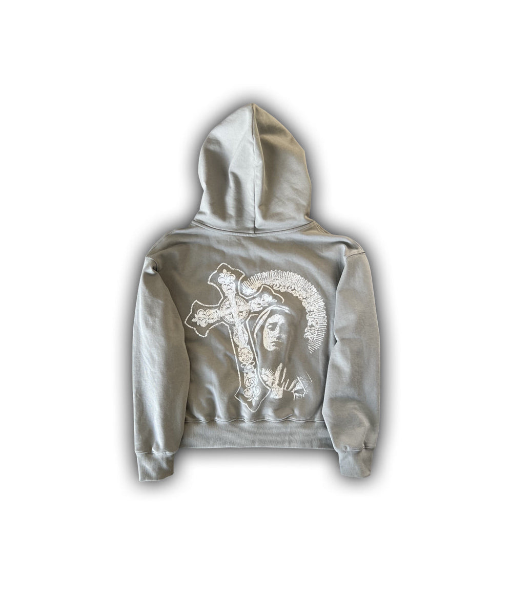 Virgin Mary Zip Up