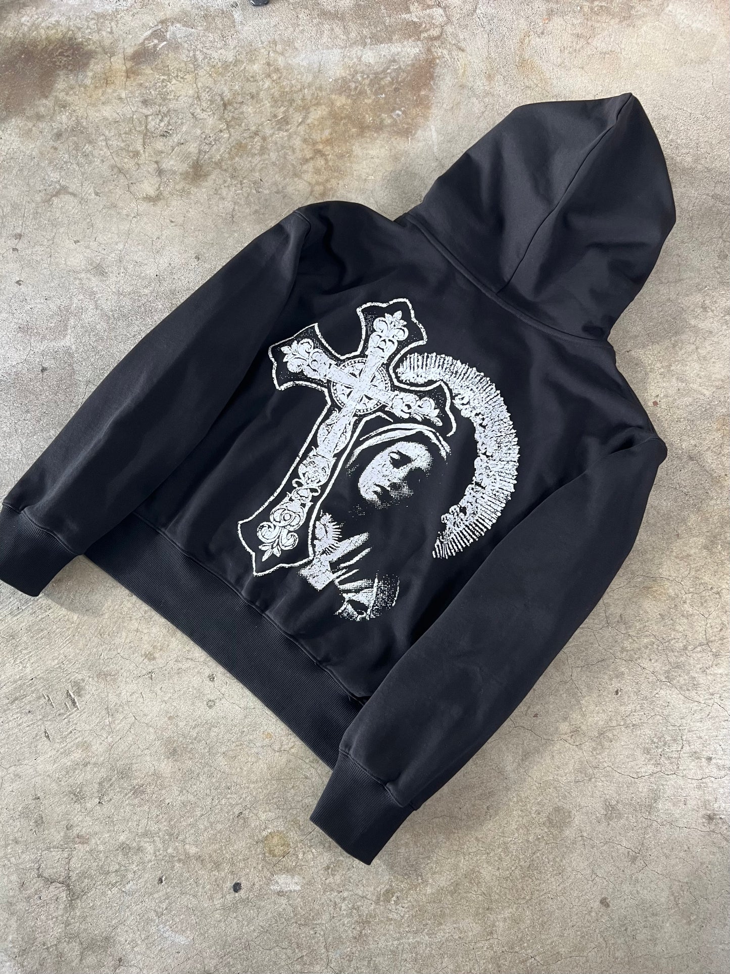 Virgin Mary Zip Up